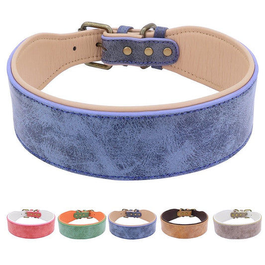 Customizable Leather Stylish Collar - My Puppy Fresh
