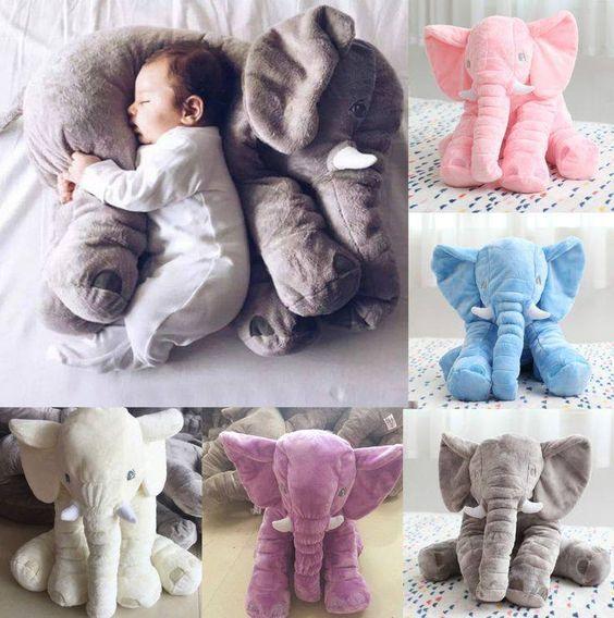 $ Baby Elephant Plush Pillow $ - elephant plush - My Store