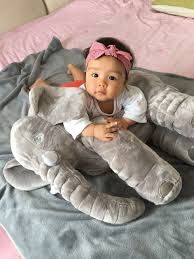 $ Baby Elephant Plush Pillow $ - elephant plush - My Store