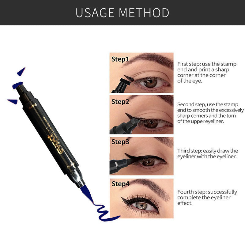 Wing Stamp Eyeliner - eyeliner Little-Fresh - []