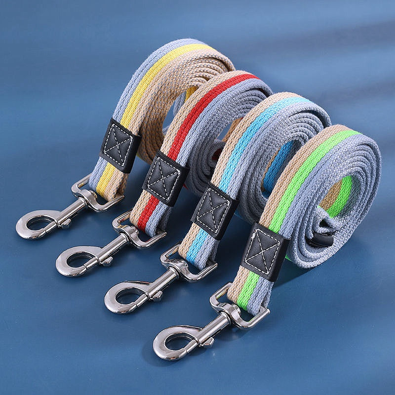 Non-Slip Rubber Nylon Dog Leash - My Puppy Fresh