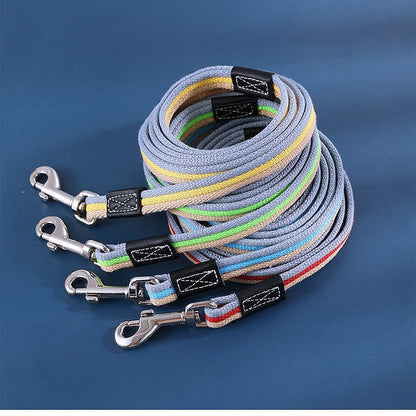 Non-Slip Rubber Nylon Dog Leash - My Puppy Fresh