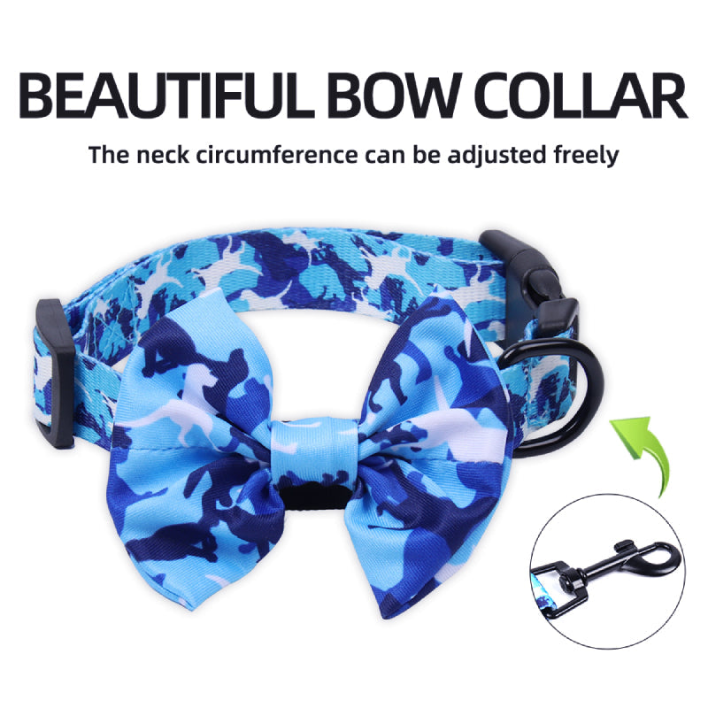 4 Combo Matching Dog Collar Harness Leash Pouch Set - My Puppy Fresh