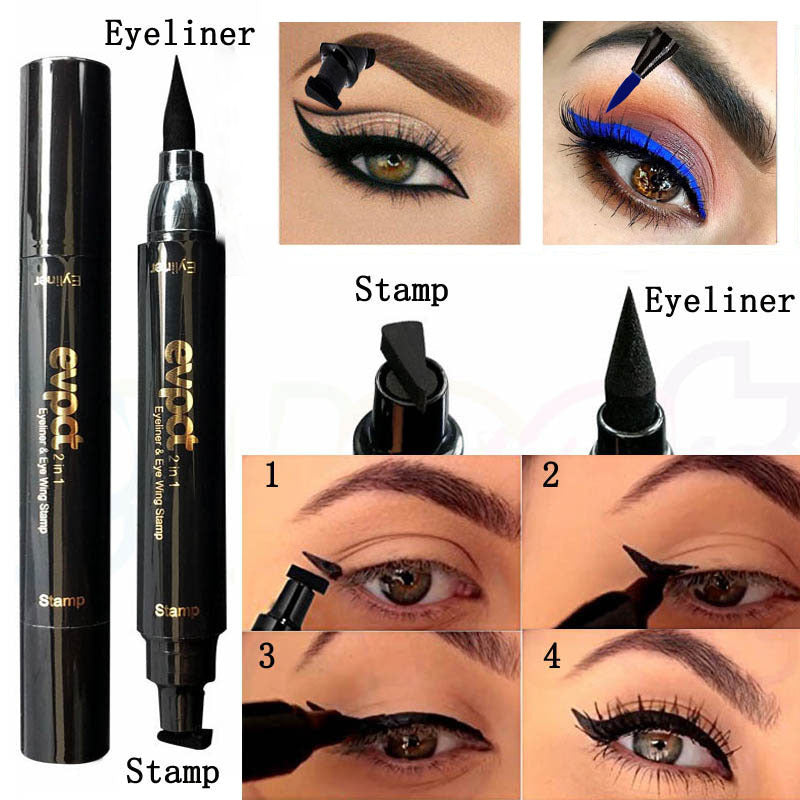 Wing Stamp Eyeliner - eyeliner Little-Fresh - []