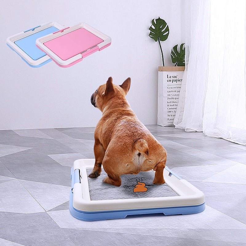 Portable Indoor Dog Training Toilet Tray - My Puppy Fresh