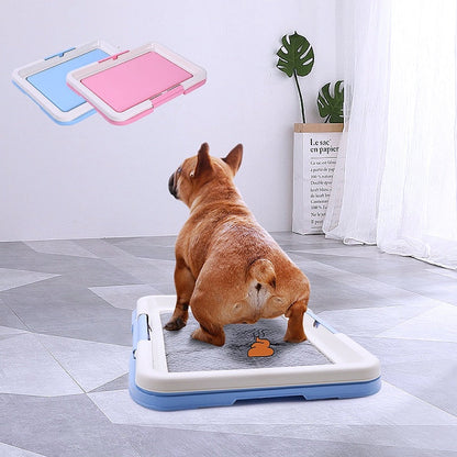 Portable Indoor Dog Training Toilet Tray - My Puppy Fresh