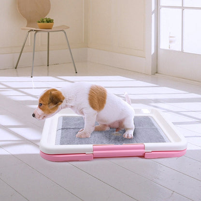 Portable Indoor Dog Training Toilet Tray - My Puppy Fresh