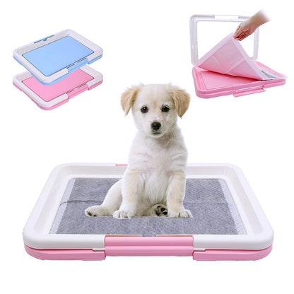Portable Indoor Dog Training Toilet Tray - My Puppy Fresh