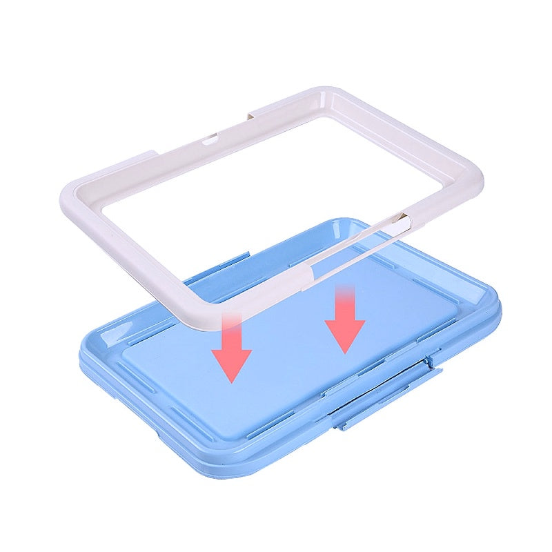 Portable Indoor Dog Training Toilet Tray - My Puppy Fresh