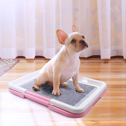 Portable Indoor Dog Training Toilet Tray - My Puppy Fresh