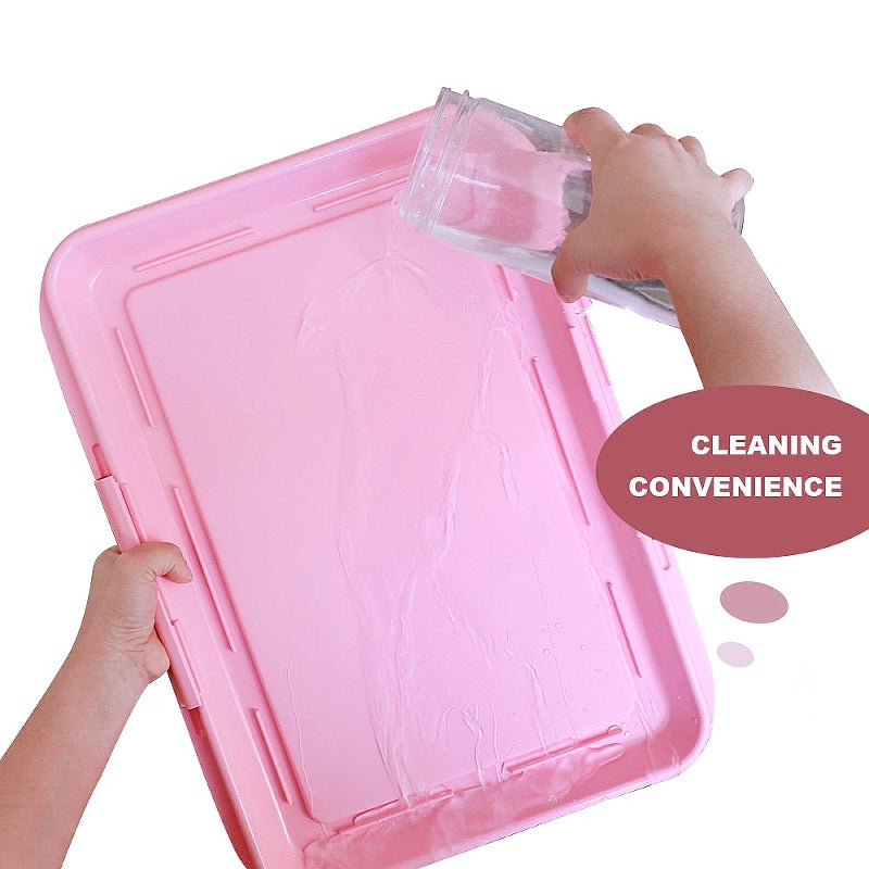 Portable Indoor Dog Training Toilet Tray - My Puppy Fresh