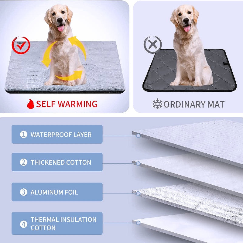 Self Warming Dog Bed Mat - My Puppy Fresh