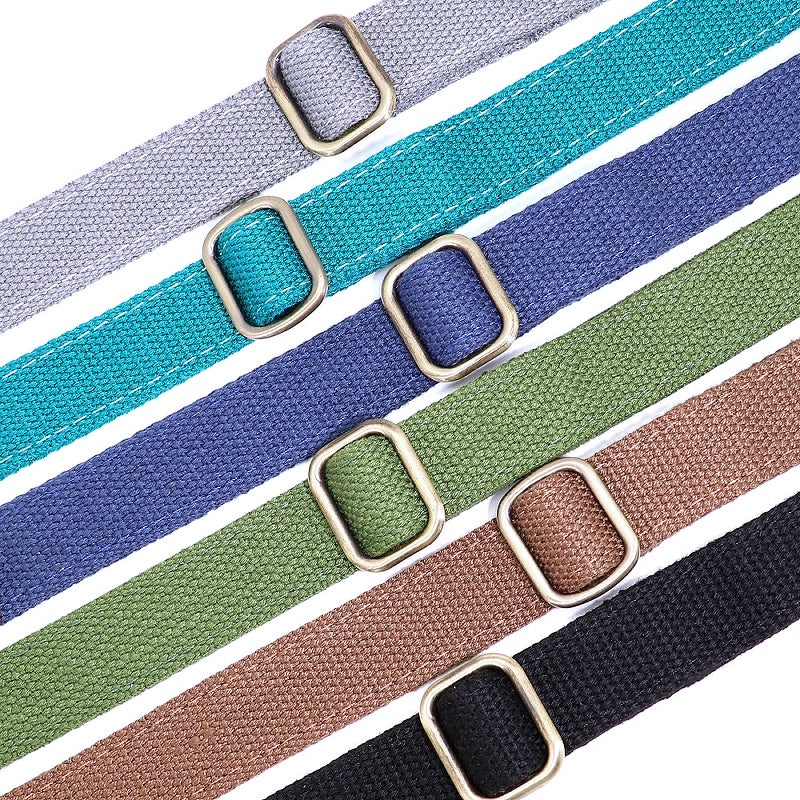 Customized Nylon Leather Dog Collar Leash Set - My Puppy Fresh