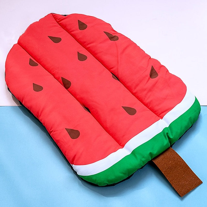 Fruit Shaped Breathable Cooling Dog Mat - My Puppy Fresh