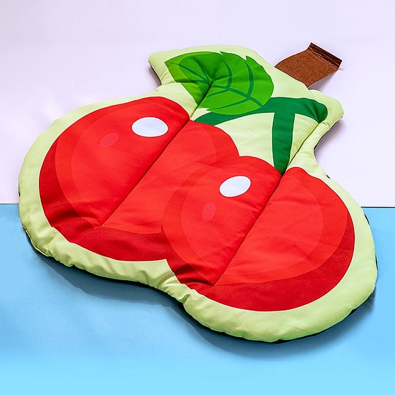 Fruit Shaped Breathable Cooling Dog Mat - My Puppy Fresh