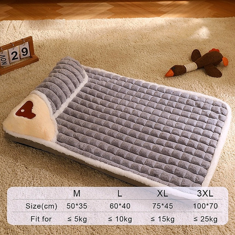 Luxury Plaid Winter Dog Mat - My Puppy Fresh
