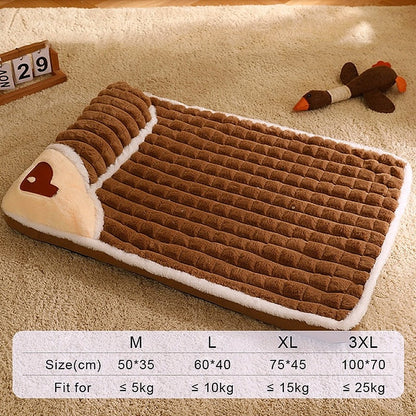 Luxury Plaid Winter Dog Mat - My Puppy Fresh