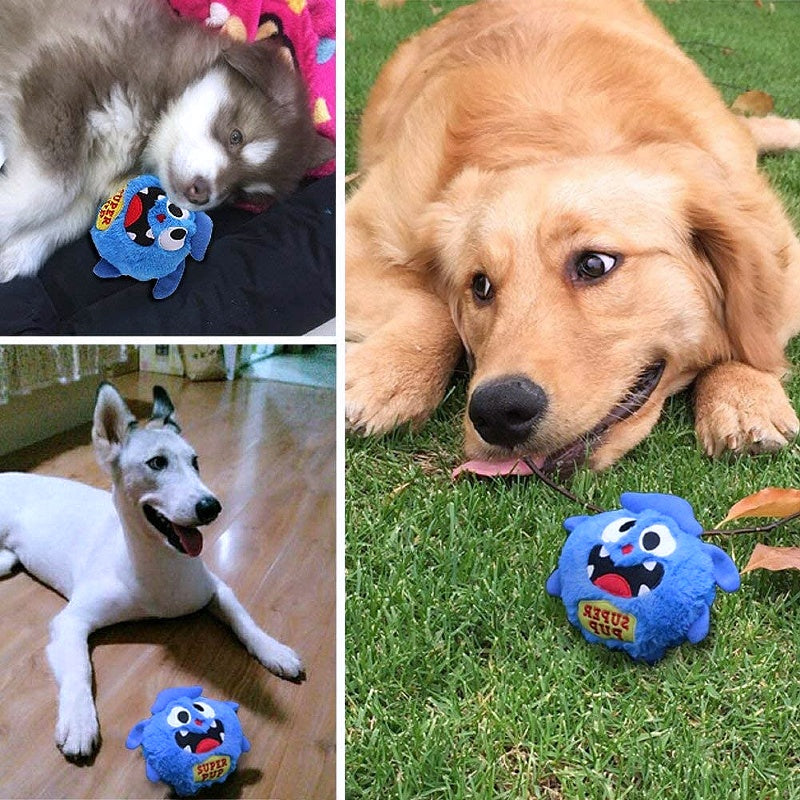 Interactive Giggle Ball Monster Dog Toy - My Puppy Fresh