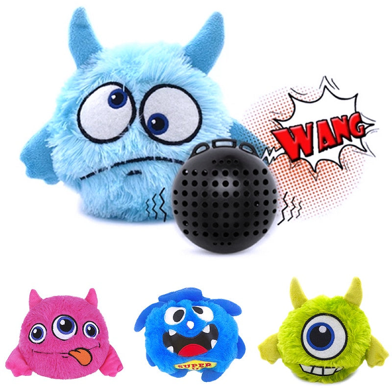 Interactive Giggle Ball Monster Dog Toy - My Puppy Fresh