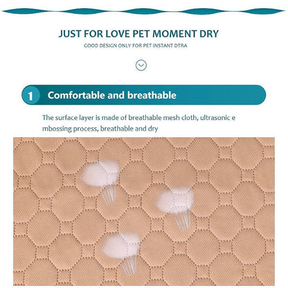 Washable Absorbent Dog Training Pee Pad - My Puppy Fresh