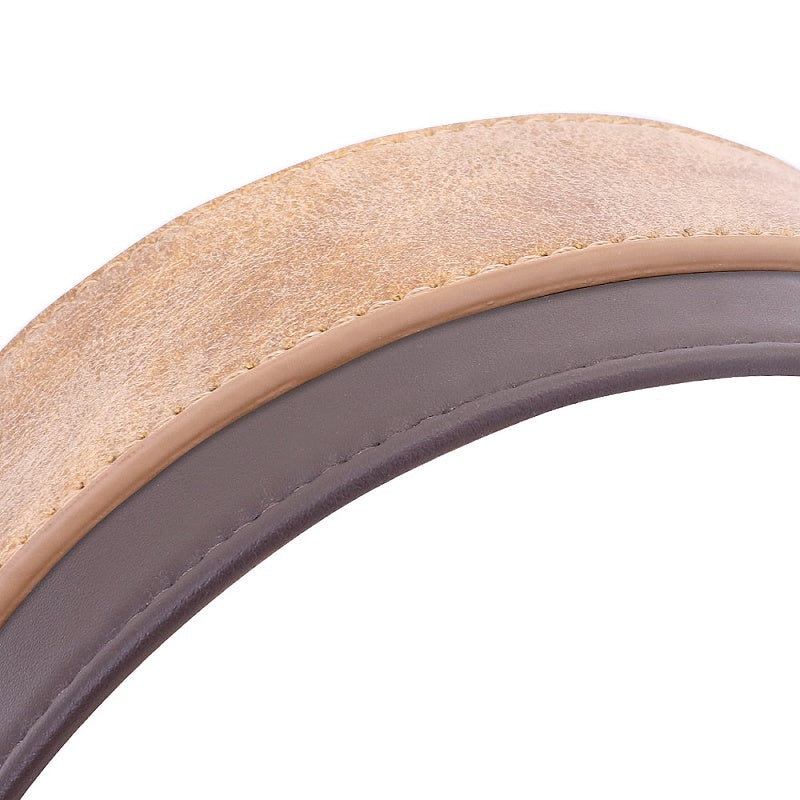 Customizable Leather Stylish Collar - My Puppy Fresh