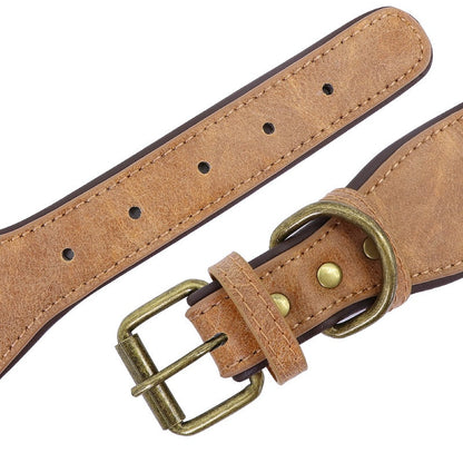 Customizable Leather Stylish Collar - My Puppy Fresh