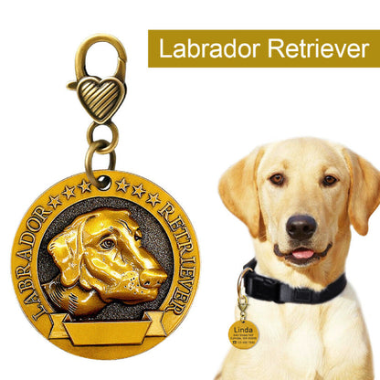Personalized Gold 3D Dog Tags - My Puppy Fresh
