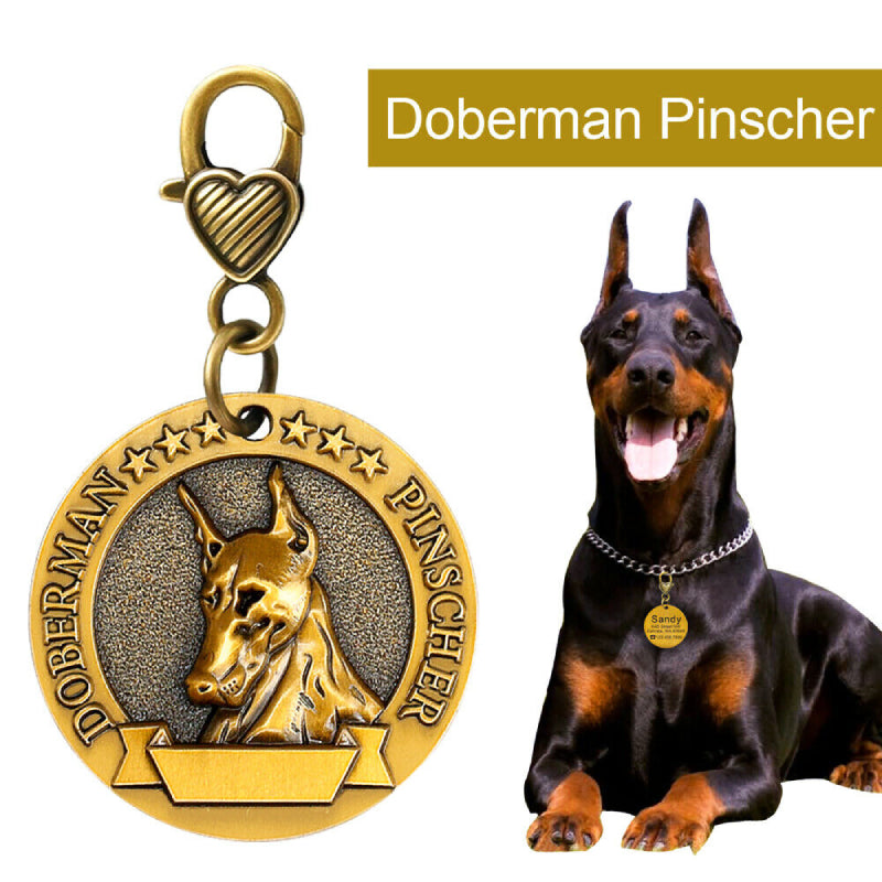 Personalized Gold 3D Dog Tags - My Puppy Fresh