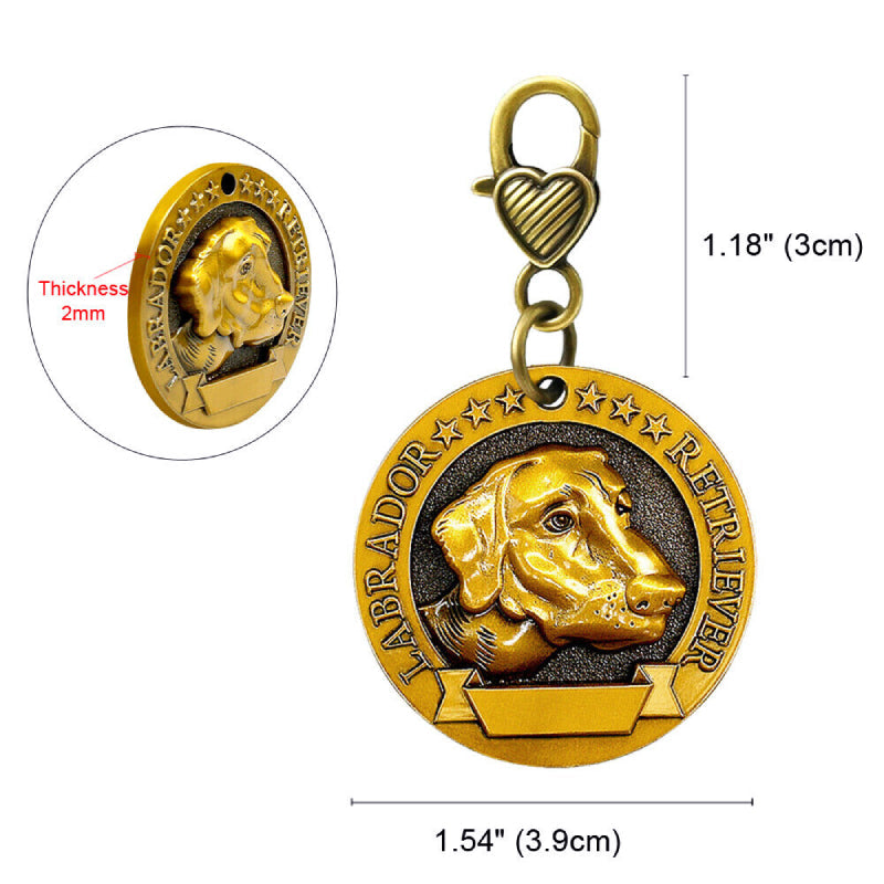 Personalized Gold 3D Dog Tags - My Puppy Fresh