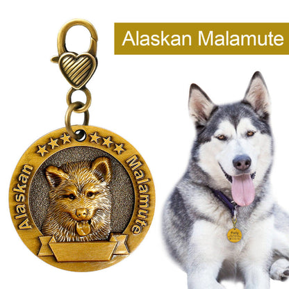 Personalized Gold 3D Dog Tags - My Puppy Fresh