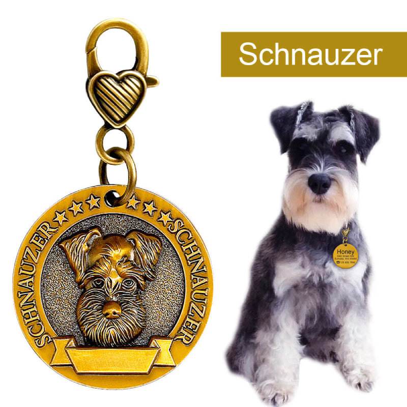 Personalized Gold 3D Dog Tags - My Puppy Fresh