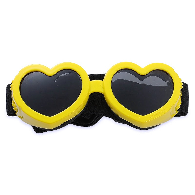 Heart-shaped Pet Sunglasses for UV Protection - My Puppy Fresh