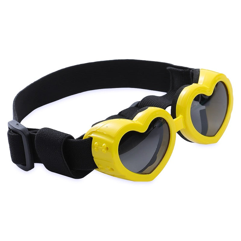 Heart-shaped Pet Sunglasses for UV Protection - My Puppy Fresh