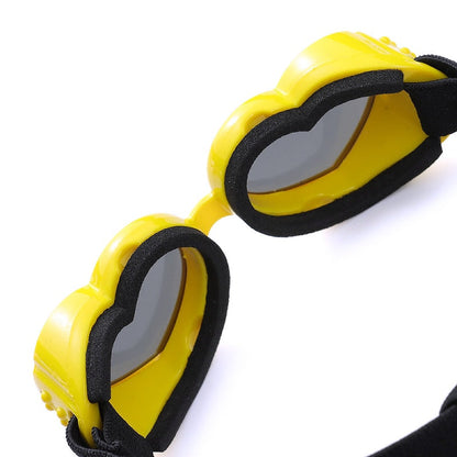 Heart-shaped Pet Sunglasses for UV Protection - My Puppy Fresh