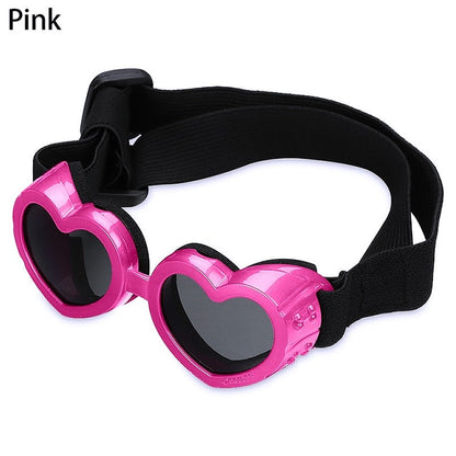 Heart-shaped Pet Sunglasses for UV Protection - My Puppy Fresh