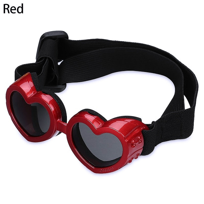 Heart-shaped Pet Sunglasses for UV Protection - My Puppy Fresh