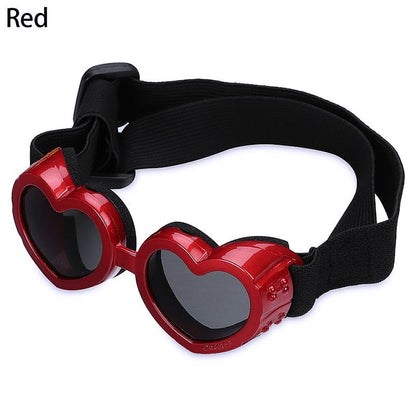 Heart-shaped Pet Sunglasses for UV Protection - My Puppy Fresh