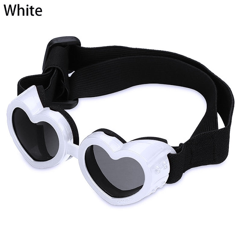 Heart-shaped Pet Sunglasses for UV Protection - My Puppy Fresh