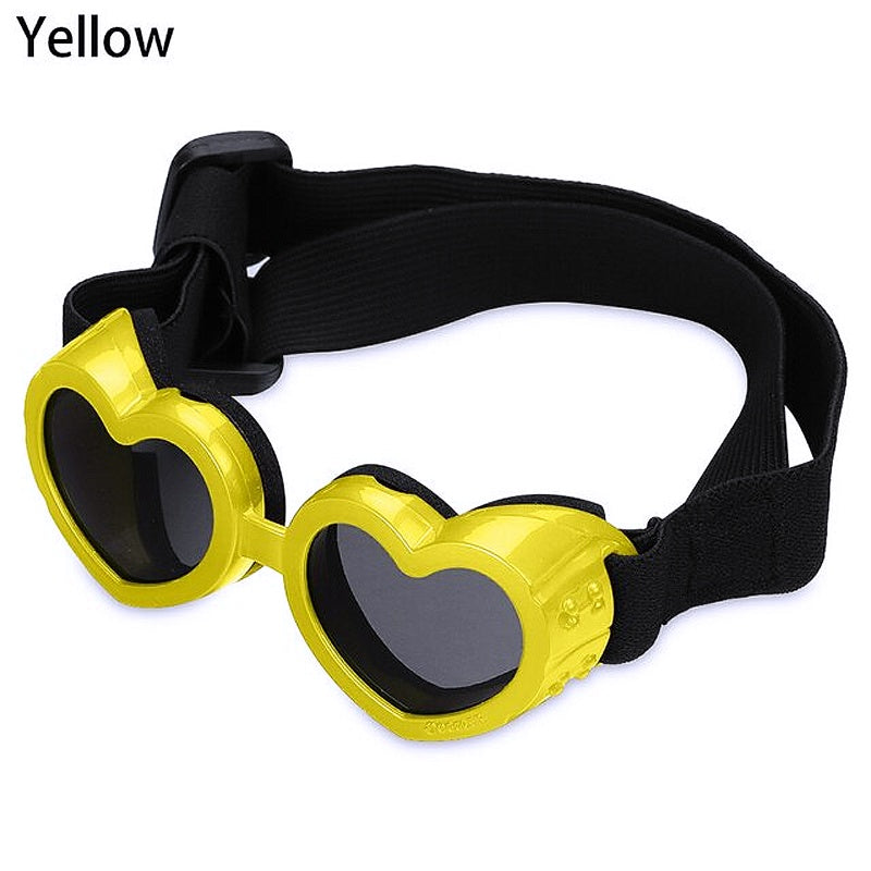 Heart-shaped Pet Sunglasses for UV Protection - My Puppy Fresh