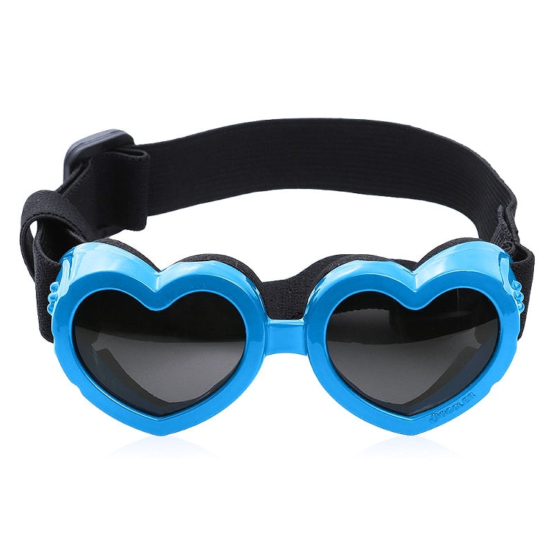 Heart-shaped Pet Sunglasses for UV Protection - My Puppy Fresh