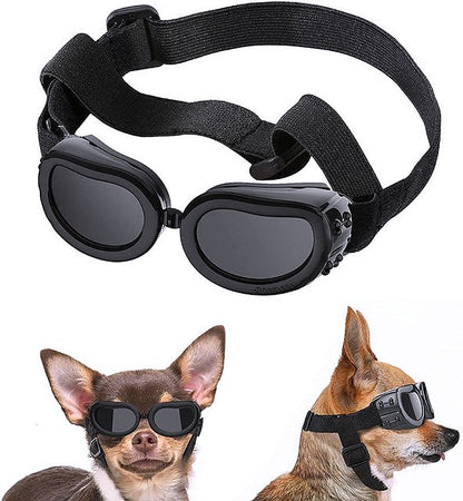 Dog Sunglasses and Wind Protection Helmet Set - My Puppy Fresh