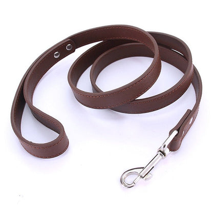 16 Colors Leather Dog Leash - My Puppy Fresh