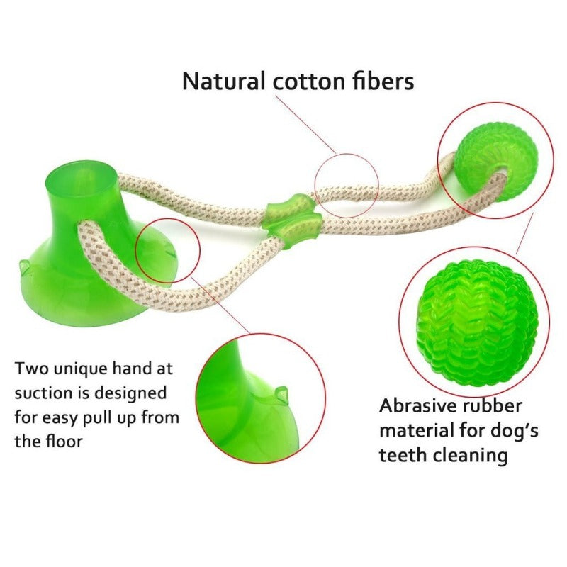 Dog Suction Tug Toy - My Puppy Fresh