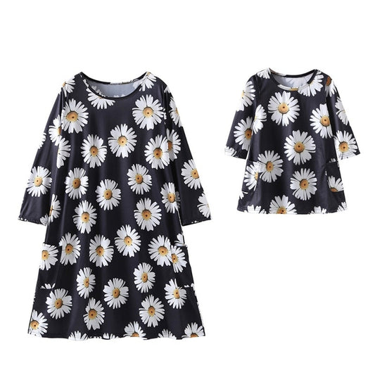 Mom Baby Matching Printed Dress -  Little-Fresh - []